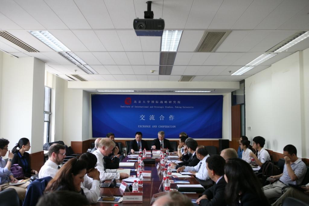 The Delegation of Britain’s Royal College of Defense Studies Pays a Visit to IISS, PKU.jpg The Delegation of Britain’s Royal College of Defense Studies Pays a Visit to IISS, PKU.jpg